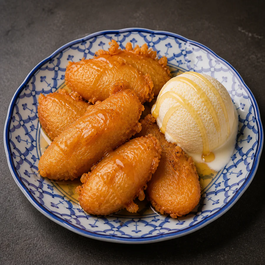 Friterad Banan