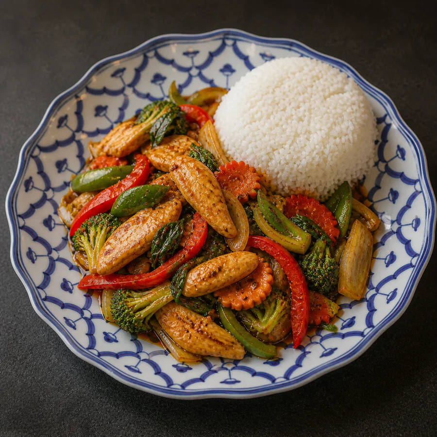 Phad Nam Prik Phao